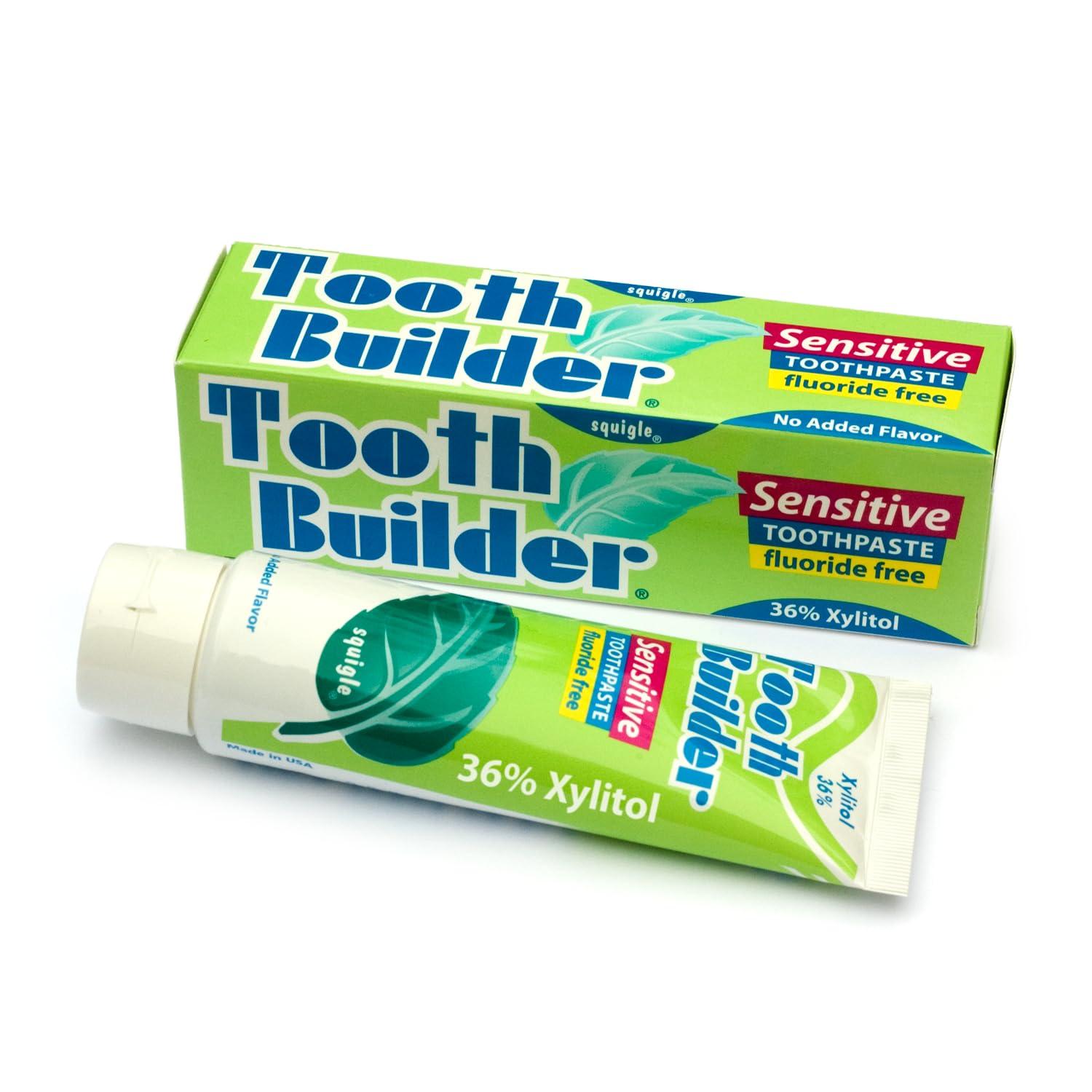 Squigle Squigle Tooth Builder Sensitive Toothpaste (4 Oz)