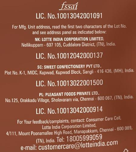 Lotte Lotte Coffy Bite Standee Pouch (50 Pieces) - 190g Lotte Coffy Bite Toffees - Classic, 209g