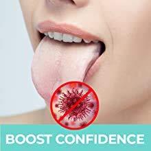 NJ NJ Stainless Steel Durable Tongue cleaner, Surgical Steel 304 grade material, FDA and SGS certified tongue cleaner: 3 Pcs