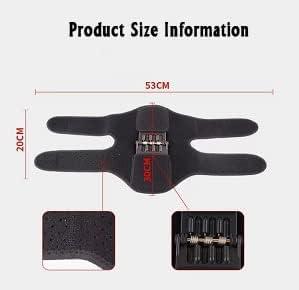SNAPSHOPECOM SNAPSHOPECOM Spring Knee Booster Power Knee Support Recovery Brace Non-Slip Pain Relief Knee Lift Leg Heavy Weight Lift, Cross Fit, Gymming, Power Lifting (1 pair)