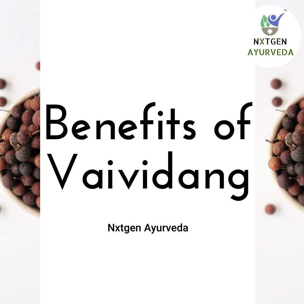 NXTGEN AYURVEDA Nxtgen Ayurveda Vai Vidang | 100g | Embelia Ribes | Baividang