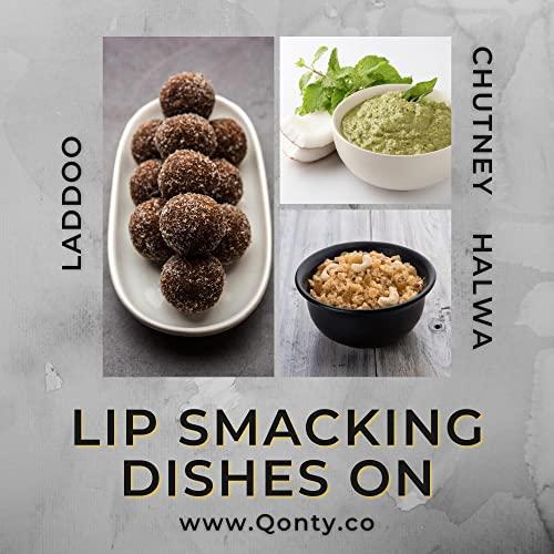 Qonty Qonty Defatted Flaxseed/Linseed/Alsi Meal (Coarse Powder) | Keto Friendly | 28% Protein, 21% Net Carb, 11% Fat | High Fiber | Lab Tested | No Preservatives | Gluten Free | High in Omega 3 (300 g)