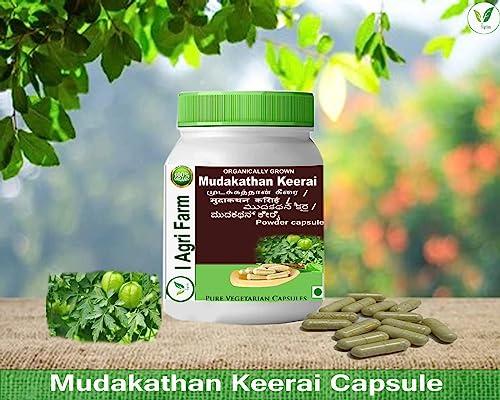IAgriFarm Iagrifarm Organic Mudakathan Keerai Powder - 950 g - Balloon Vine Leaf/Kanphata/Kakara/Agniballi Herbal Powder