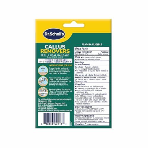 Dr. Scholl's Dr. Scholl\'s Callus Remover with Advanced Duragel Technology, 4-Pack