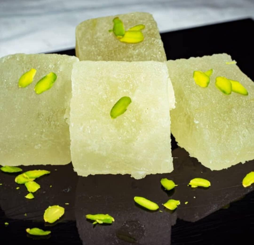 Dalthamman Dalthamman Orginal Agra Ka Dry Petha 950G/ Pumpkin Juicy Indian Sweet No Preservatives/No Food Colour