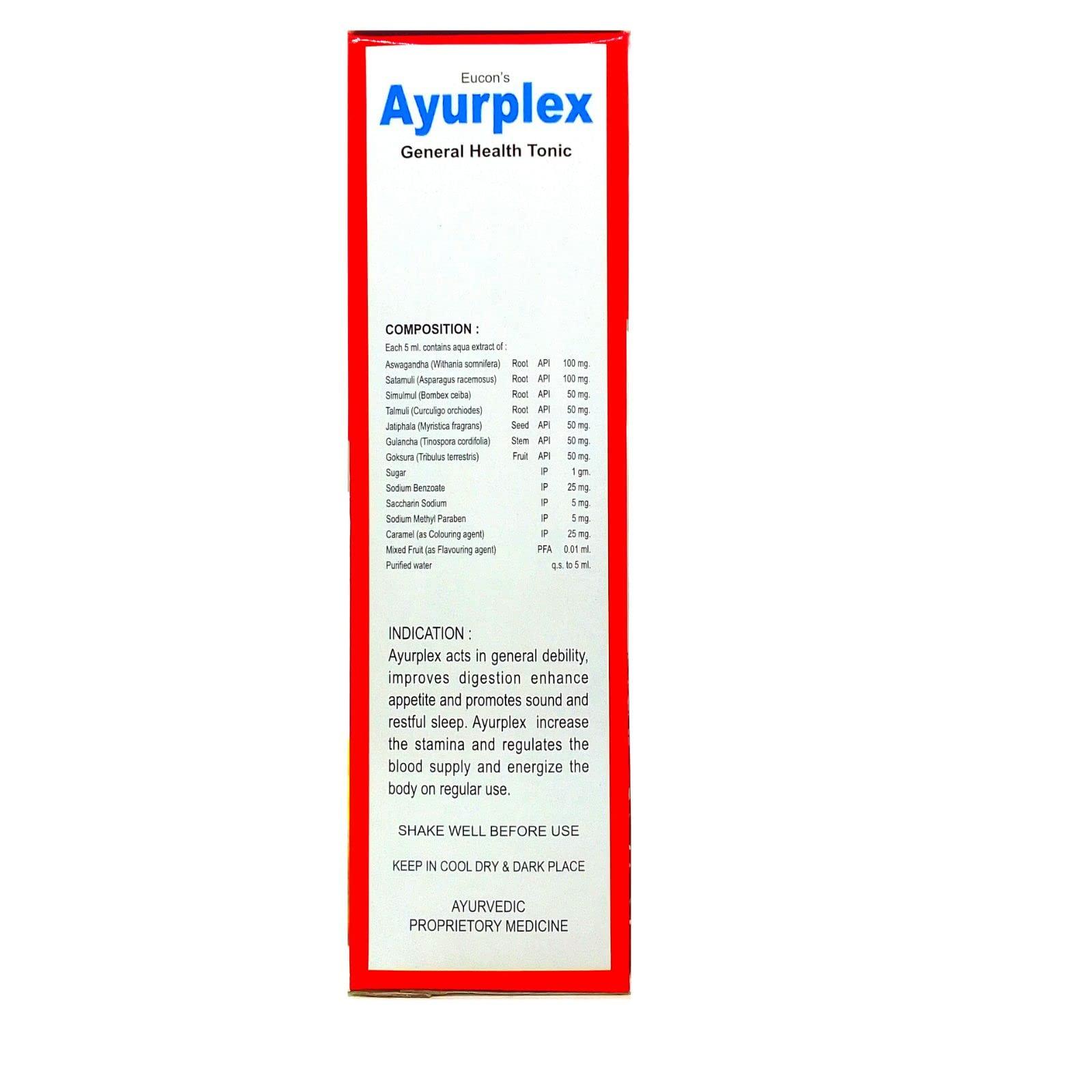 HERBSHD Buy Ayurvedic Ayurplex vitamin Tonic for all age Weakness.