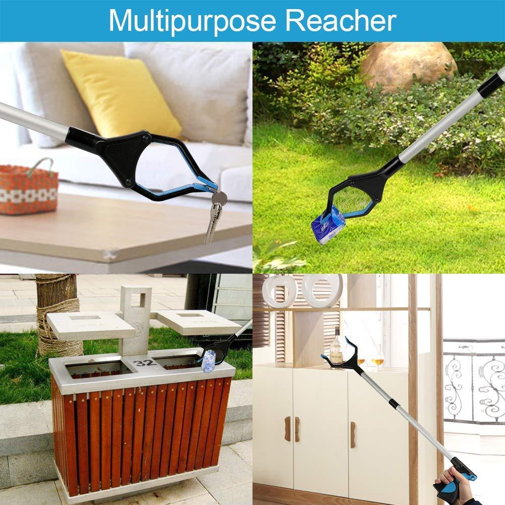 TONSYL TONSYL Reacher Grabber Pickup Tool,32\" Long Grabber Reacher Tool with Magnetic Tip Grabber for Elderly Grab It Reaching Tool Trash,Garbage Picker Upper,Litter Pick Up Grab Tool,Claw Grabber Stick