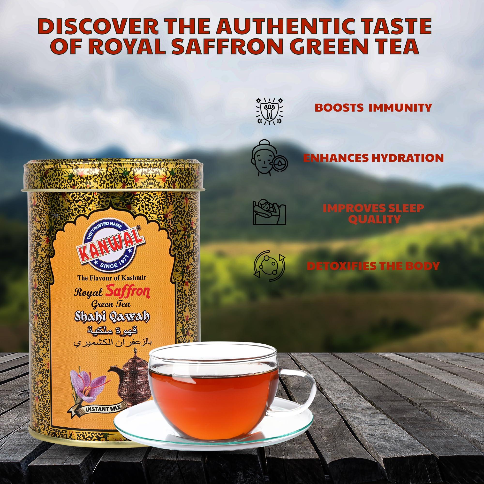 Kanwal Kanwal Shahi Qawah 250 Gm, Green Tea, Powder