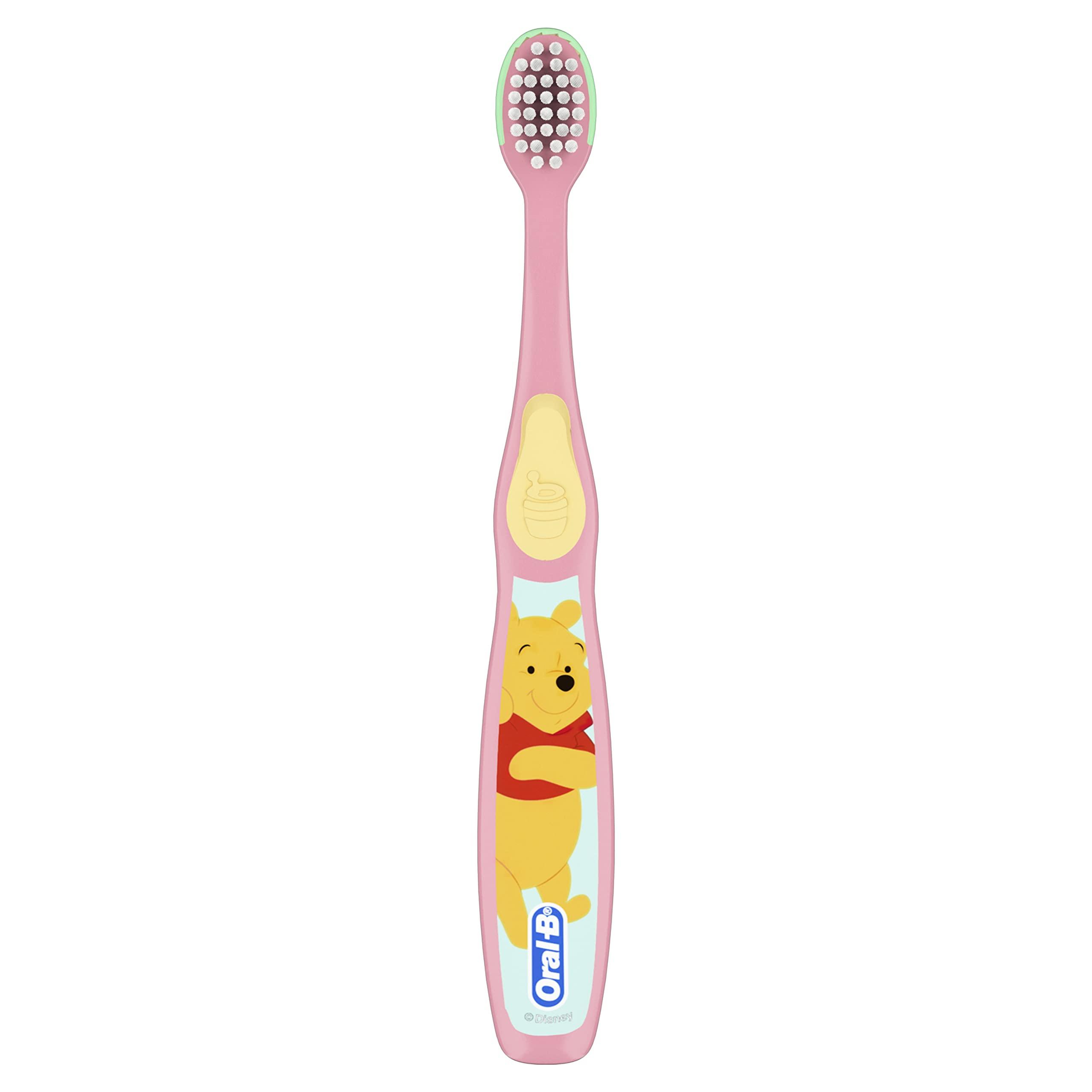 Oral-B Oral B Baby Toothbrush Featuring Disney's Pooh, Baby Soft Bristles, 0-3 Years