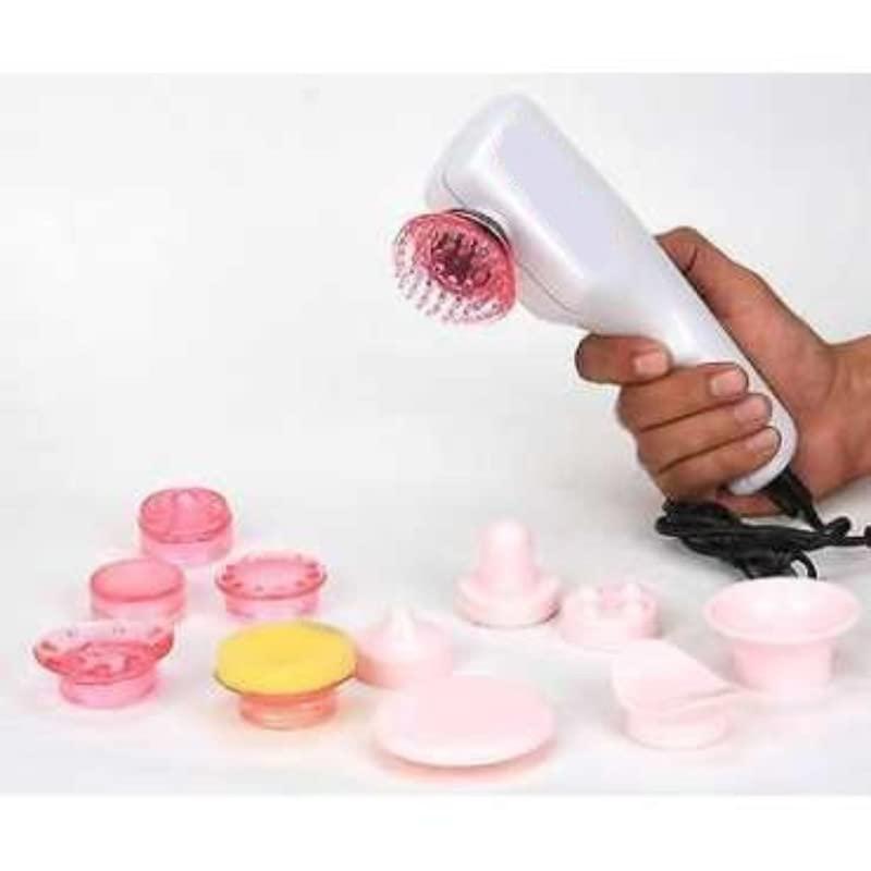 Drumstone Drumstone Atom Electric Handheld Full Body Massager with 3 Massage Heads & Variable Speed Settings for Pain Relief and Relaxation, Back, Leg & Foot,