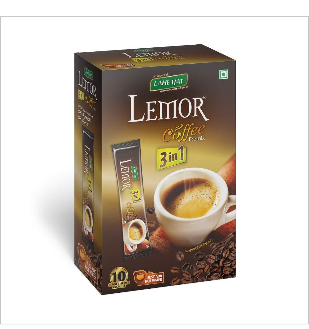 Lemor Lemor Instant Premix Coffee pack of 2 x 10 sachets