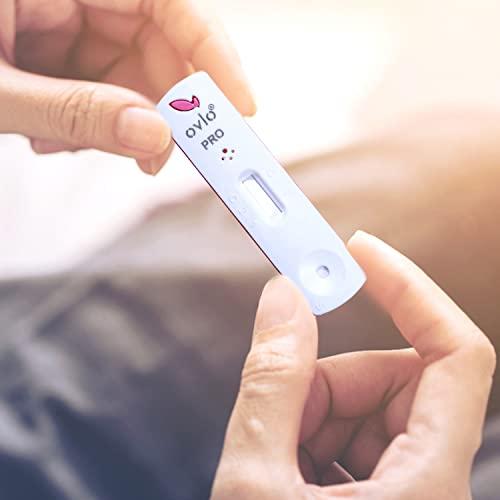 Ovlo Ovlo Pro Ovulation Test Kit - Precision and Confidence on Your Path to Parenthood - 6 Tests, Gloves, Dropper, Urine Tray for LH testing - Free Fertility Tracking App Included