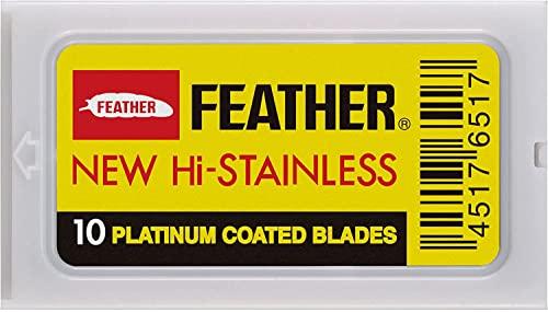 Feather Brand Feather Hi-Stainless Platinum Double Edge Razor Blades 30 Ct