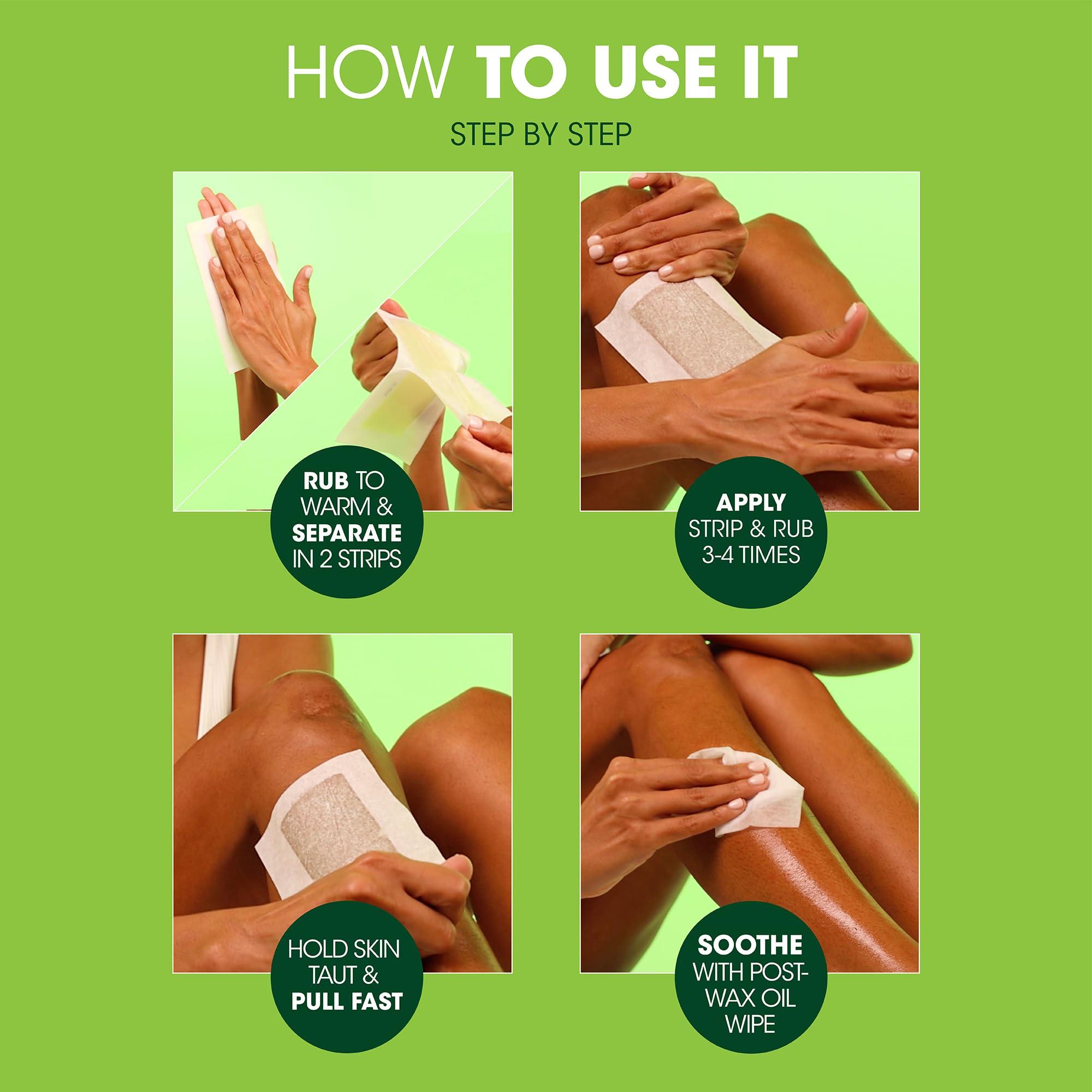 NAD'S Nad's Body Wax Strips, 24 Strips