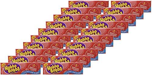 Hubba Bubba Hubba Bubba Chunky and Bubbly Bubble Gum Strawberry Flavour, 20 X 35 g
