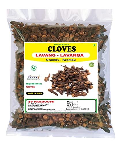 3V PRODUCTS 3V PRODUCTS Cloves 100g | Laung | Lavang | Lavangalu | Lavangam | Krambu (Whole)