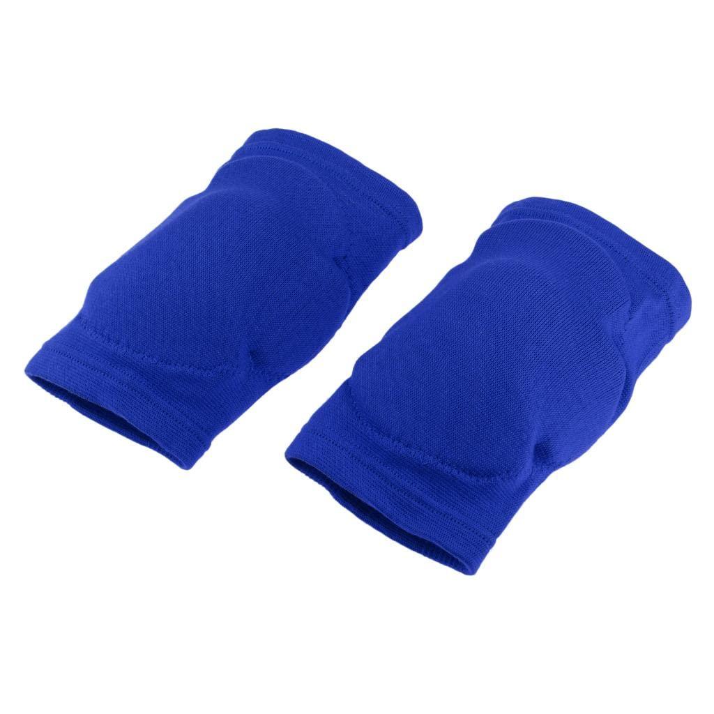 IVELECT Sports Knee Support Brace Protector Elbow Compression Sleeve Knee Blue