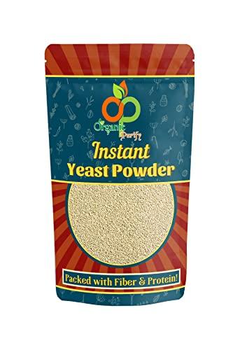 ORGANIC PURIFY Organic Purify Active Dry Yeast Powder, Instant Yeast, Yeast for Baking Pizza, Yeast for Breads, Dry Yeast 400GM