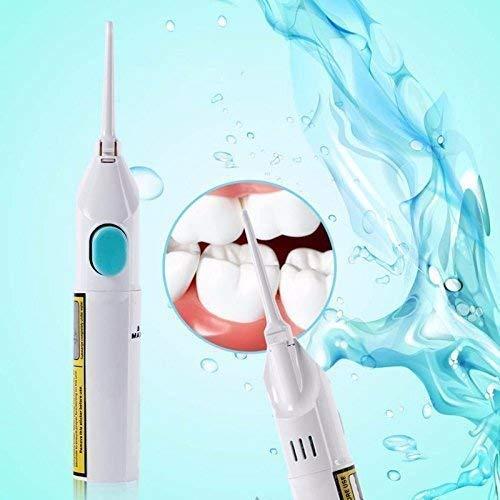 Rexmon Rexmon Speed Dental Care Water Air Technology Dental Cords Tooth Pick Power Floss Dental Cleaning Whitening Teeth Kit Power Floss Air Powered Dental Water Jet for Tooth Cleaner