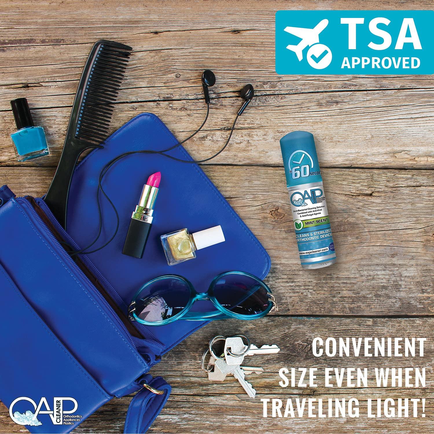 OAP OAP Cleaner - Cleans and Sterilizes Removeable Dental and Ortho Appliances - Foam