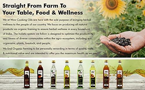 WOW Cooking Oils WOW COOKING OILS-100% Pure Organic Extra-Virgin Cold Pressed Coconut Oil (Pet Bottle - 925 ml)
