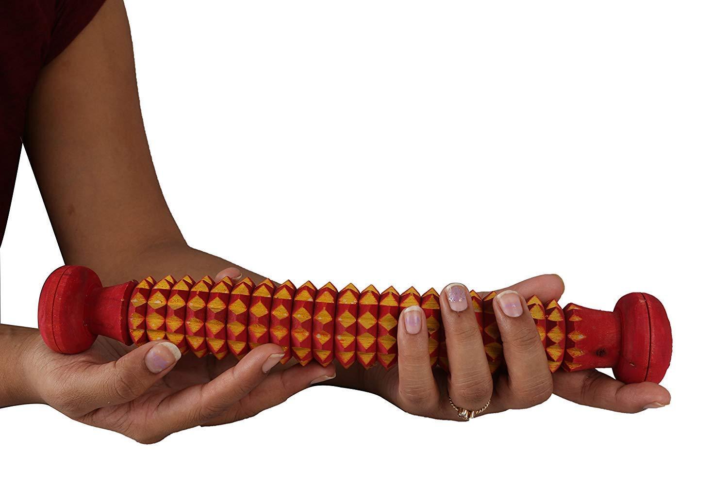 Acupro Health Care System Acupro Health Care System_Acs roller wooden jimmy sujok therapy kit hand roller ring finger