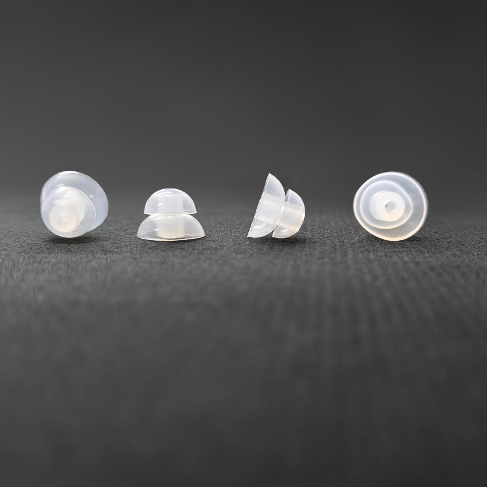Banglijian Banglijian Hearing Aid Accessories 6 Double-Layer Ear Domes