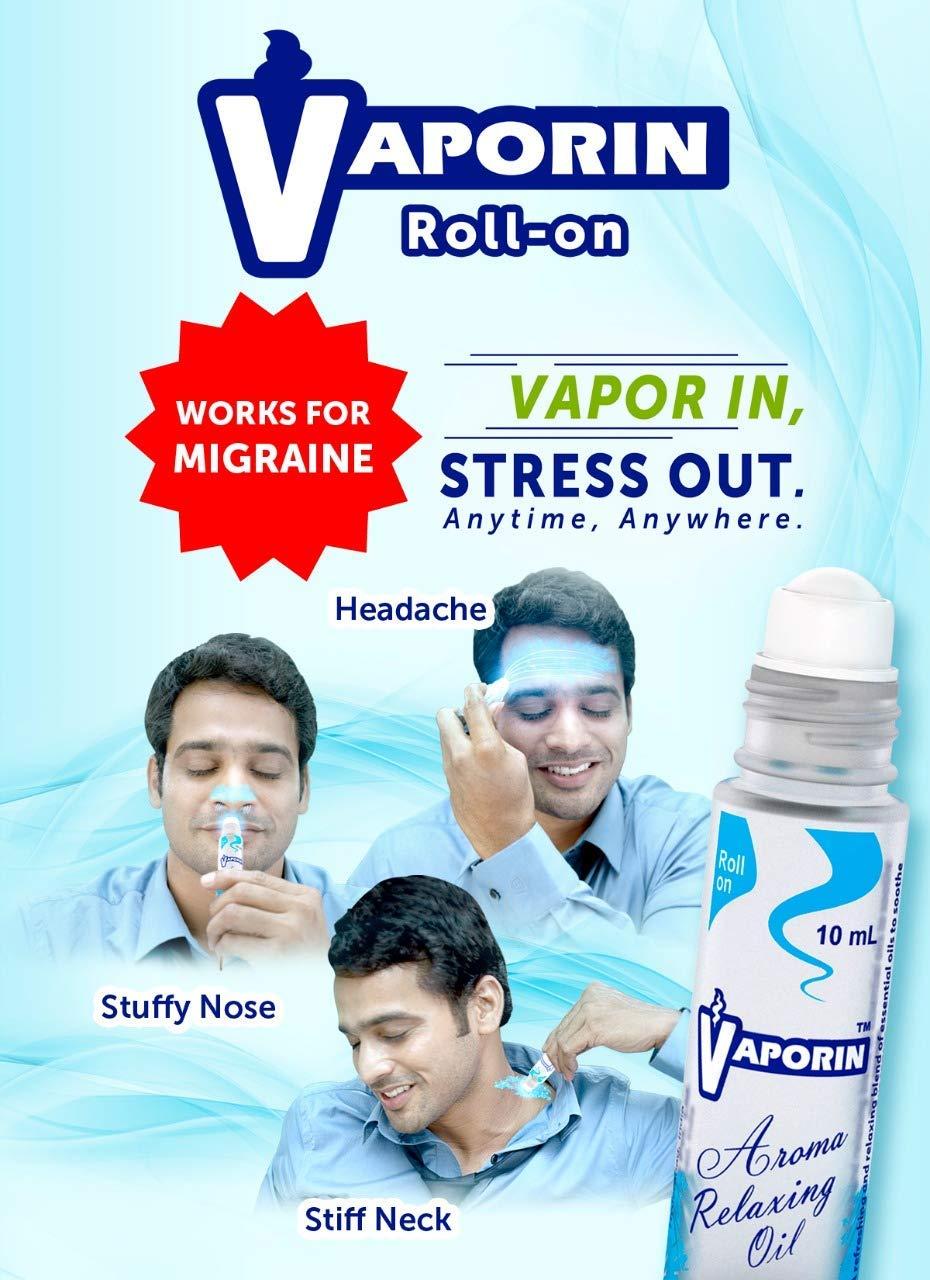 vaporin Vaporin Aroma Relaxing Oil Roll On (5*10mL)