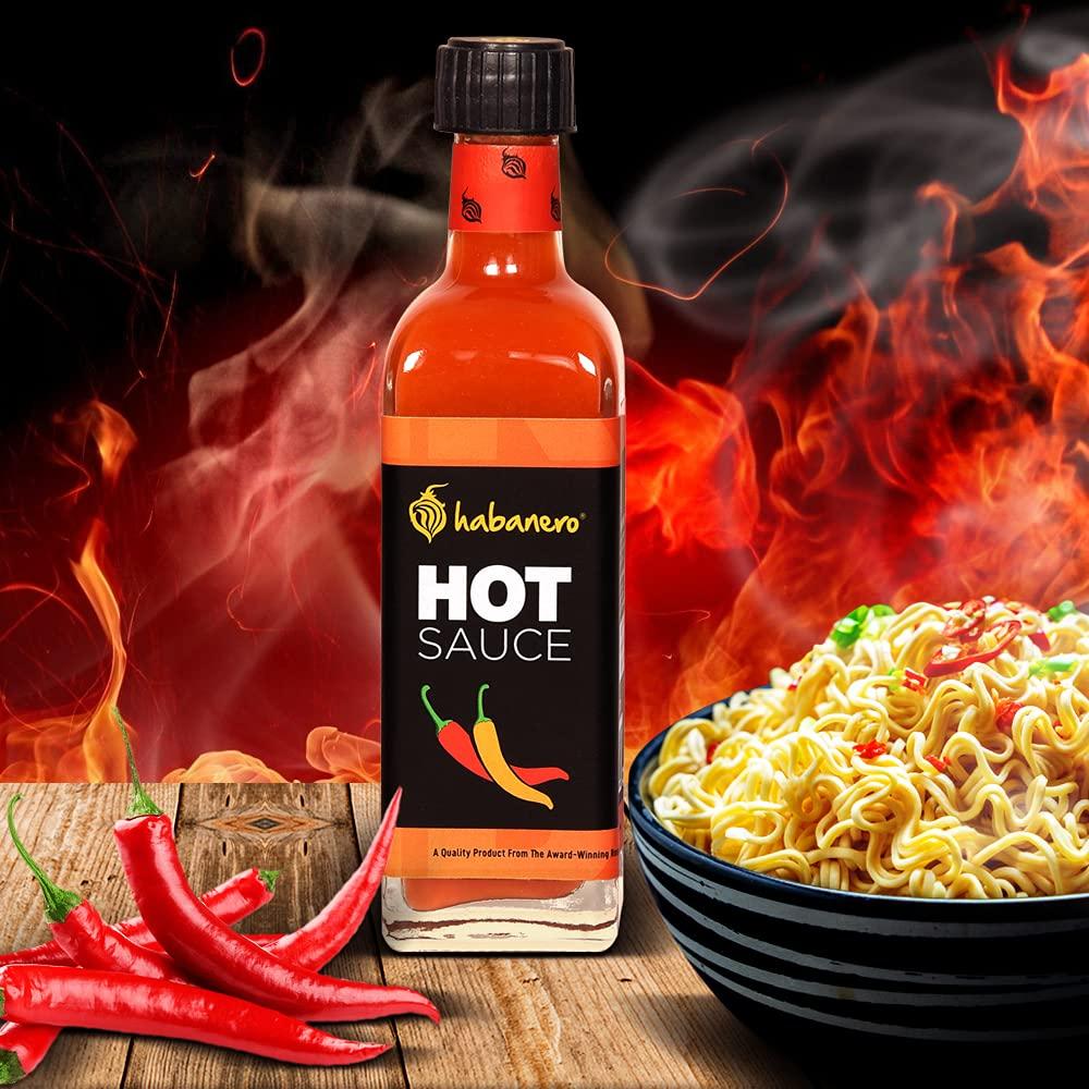 Habanero Habanero Spicy Pasta Sauce TomatoSalsa andHot Sauce l 755G l Non-GMO| Gluten Free l 100% Vegan and Natural Ingredients l Perfect as Salad Dressing l Tomato sauce replacement l Made with sun ripened tomatoes and fresh onions| Add to pizza sauce for ex