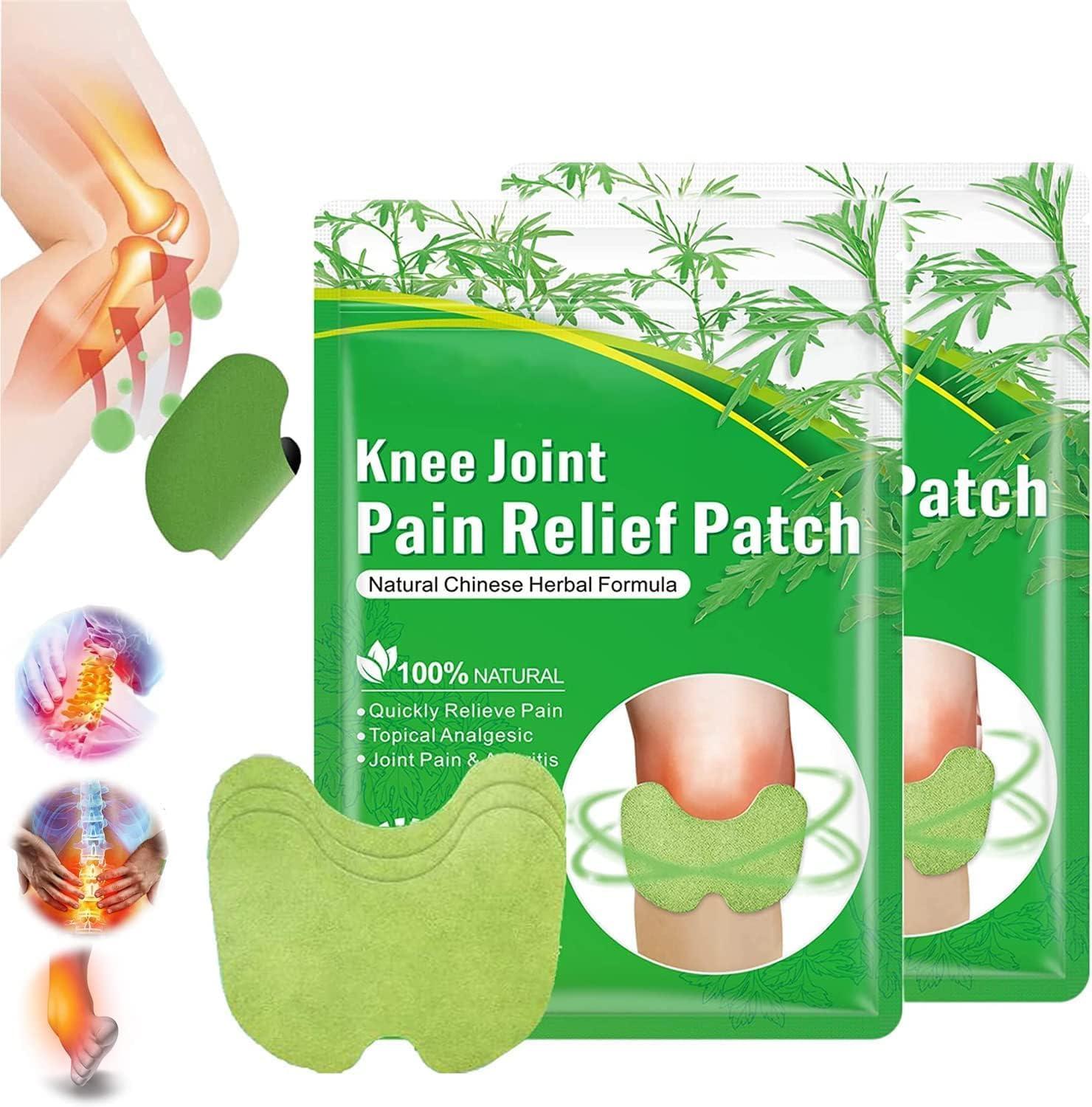 FI FIDROXIMPERIA PAIN RELIEF KNEE 20 PATCHES Herbal Knee Plaster Sticker Pain Relief and Inflammation Patches Joint Knee Relief Patches Kit Natural Wormwood Extract Sticker Knee Pain Relief Patches (Pack Of 20)