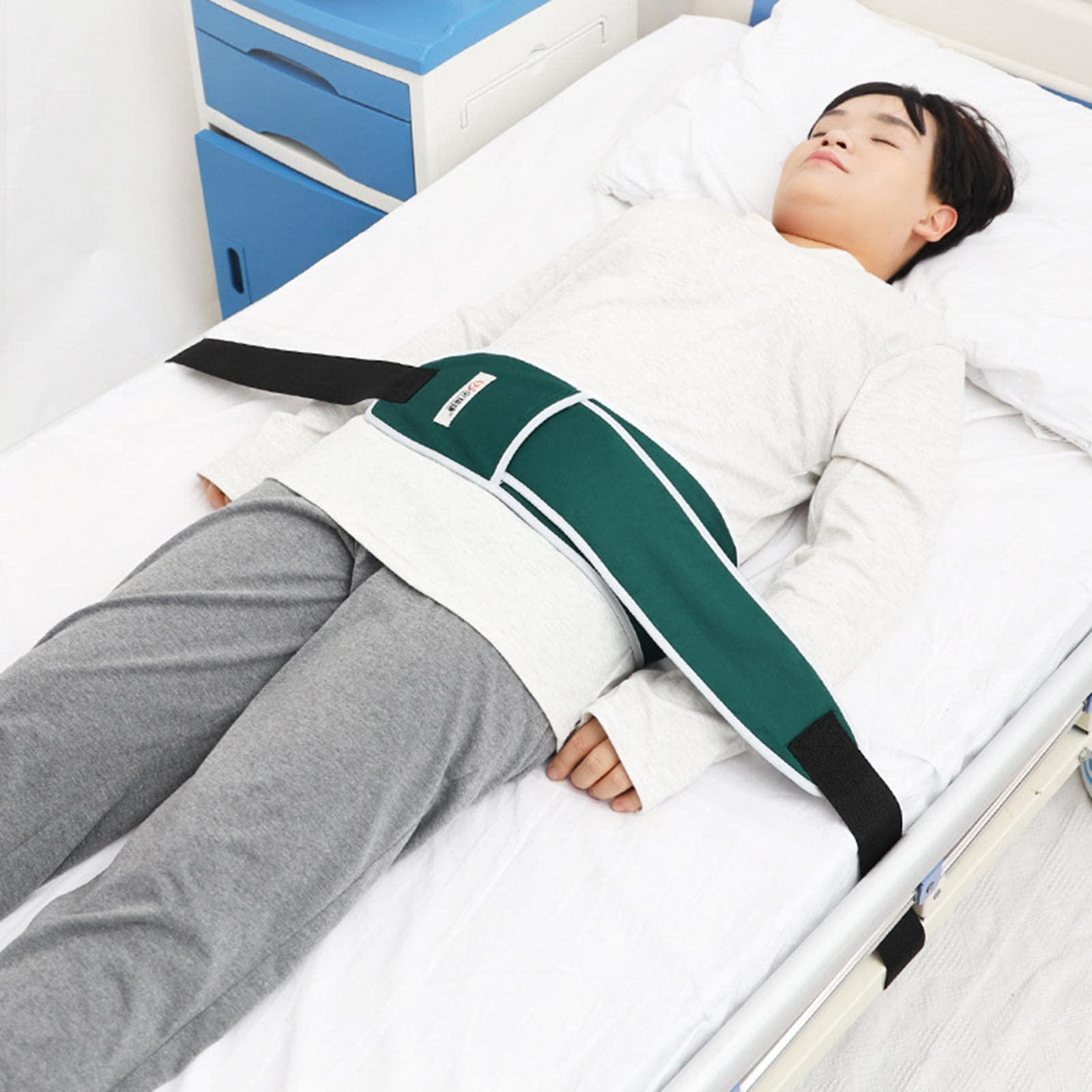 UJEAVETTE UJEAVETTE Bed Restraint Strap Adjustable Waist Belt for Patient Syndrome Elderly