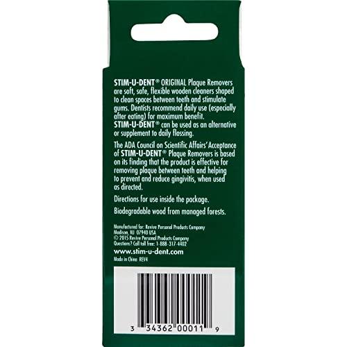 Stim-U-Dent STIM-U-DENT - Plaque Removers, Value Pack, Mint, 8 pk - 25 ea
