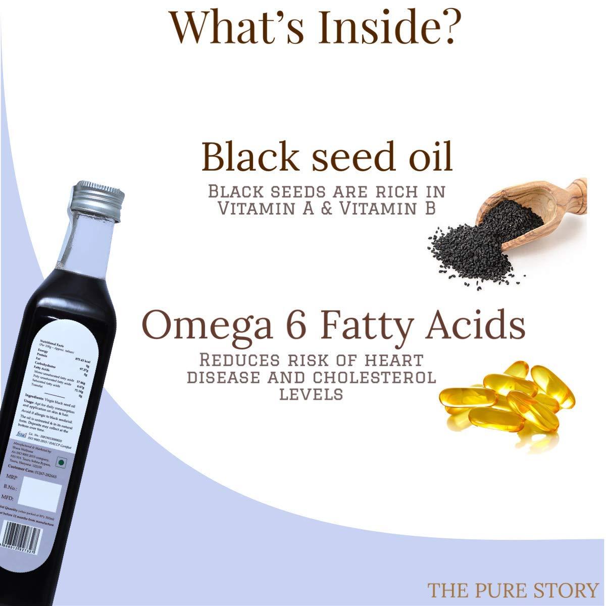 The Pure Story The Pure Story 100% Pure Black Seed Oil 250ml