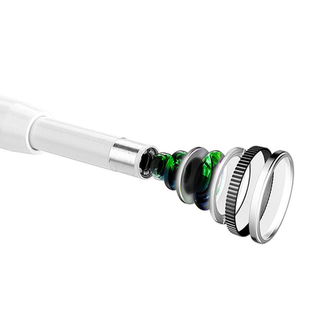 myaddiction myaddiction 3 in 1 USB Ear Cleaning Endoscope Visual Earpick Earwax Removal Kit Blue Clothing Shoes & Accessories | Uniforms & Work Clothing | Hats