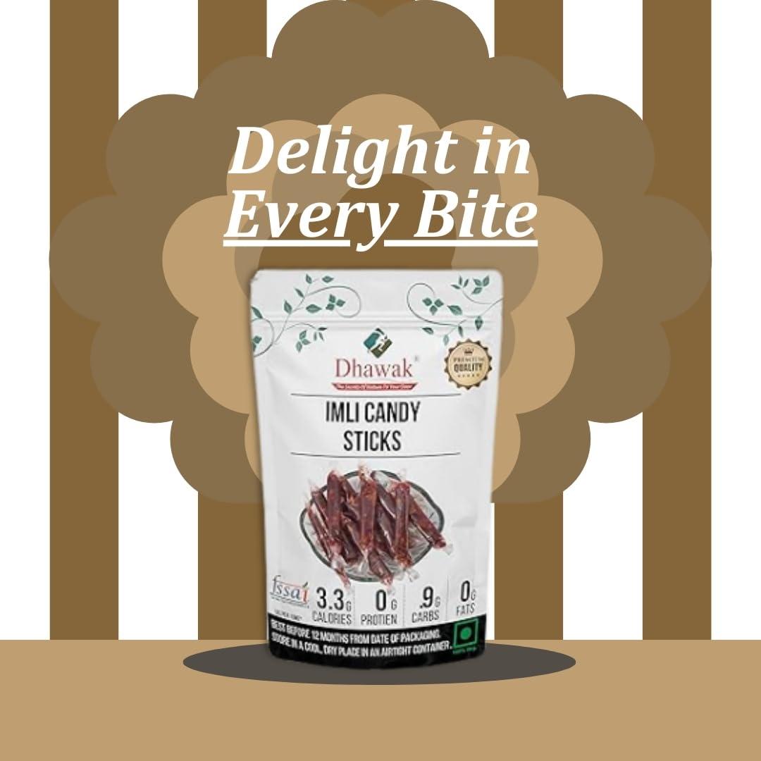 DHAWAK Dhawak Imli Candy Sticks - Natural Tamarind Sweets - 900 GMS.