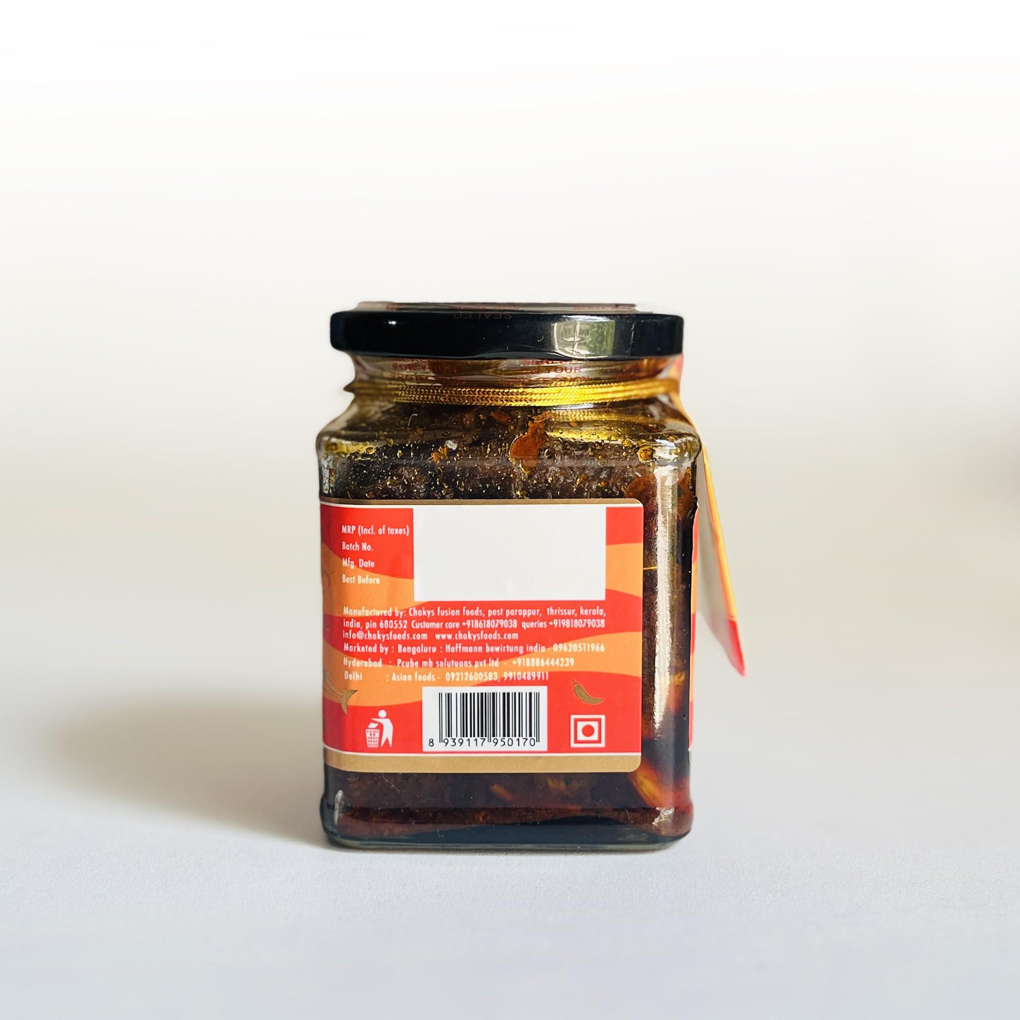 Chakys Motherly Food Chakys Motherly Food Seer Fish Appetizer Uniquely Crafted Seer Fish Pickle Beyond All Pickles Without Added Preservatives & Colour To Relish All Taste Buds 250gm (Classic)
