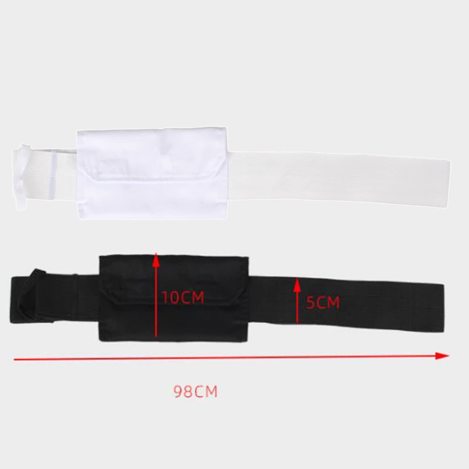 MYADDICTION MYADDICTION Feeding Tube Belt G Tubes Catheter Holder Peritoneal Dialysis Peg Waist Belt White