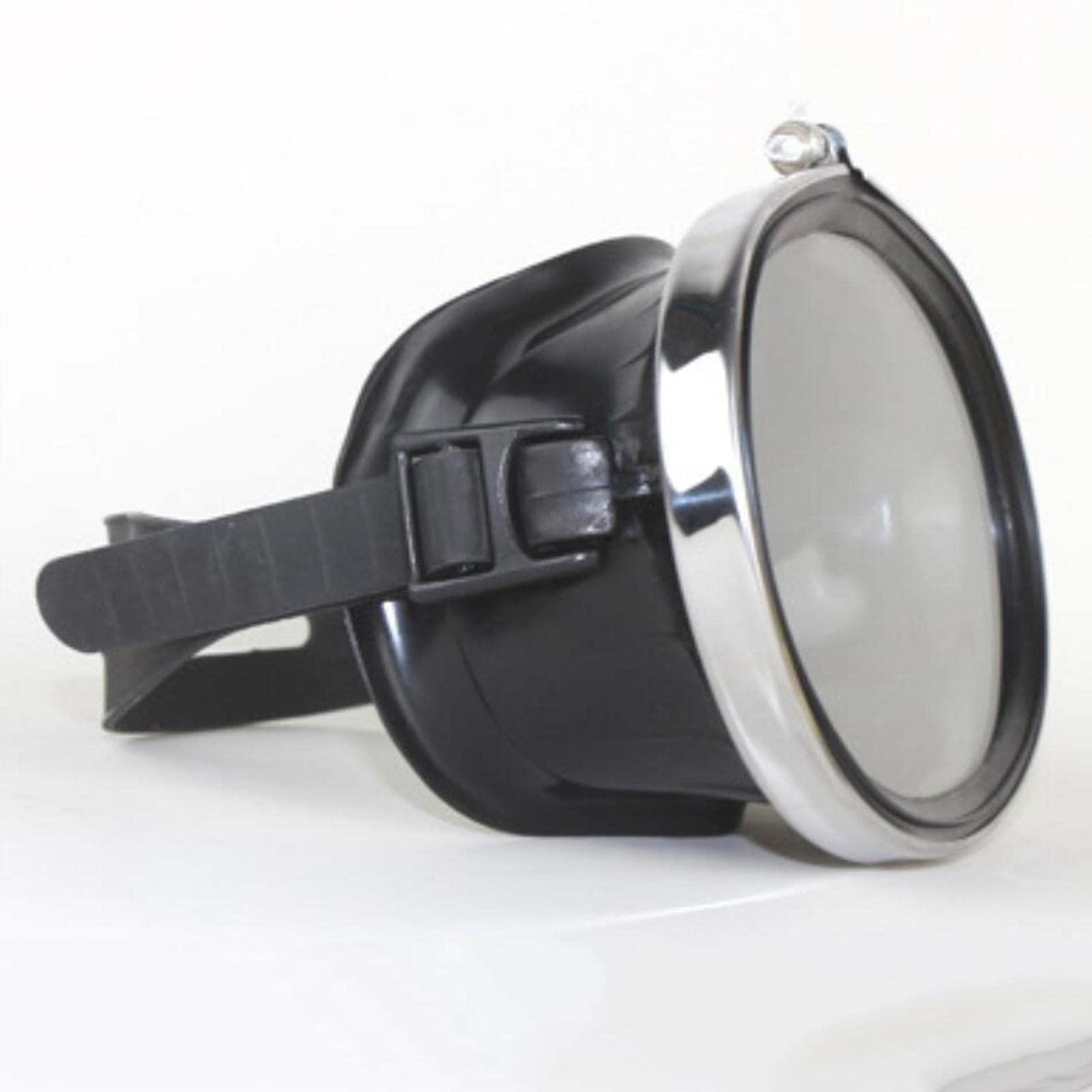 LOOM TREE Loom Tree Classic Oval Scuba Dive Mask No Fogging Tempered Glass Underwater Glasses Black