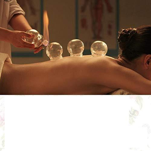 AHCS AHCS Vacuum Glass Fire Cupping Therapy Set Of 16 Pcs Massager