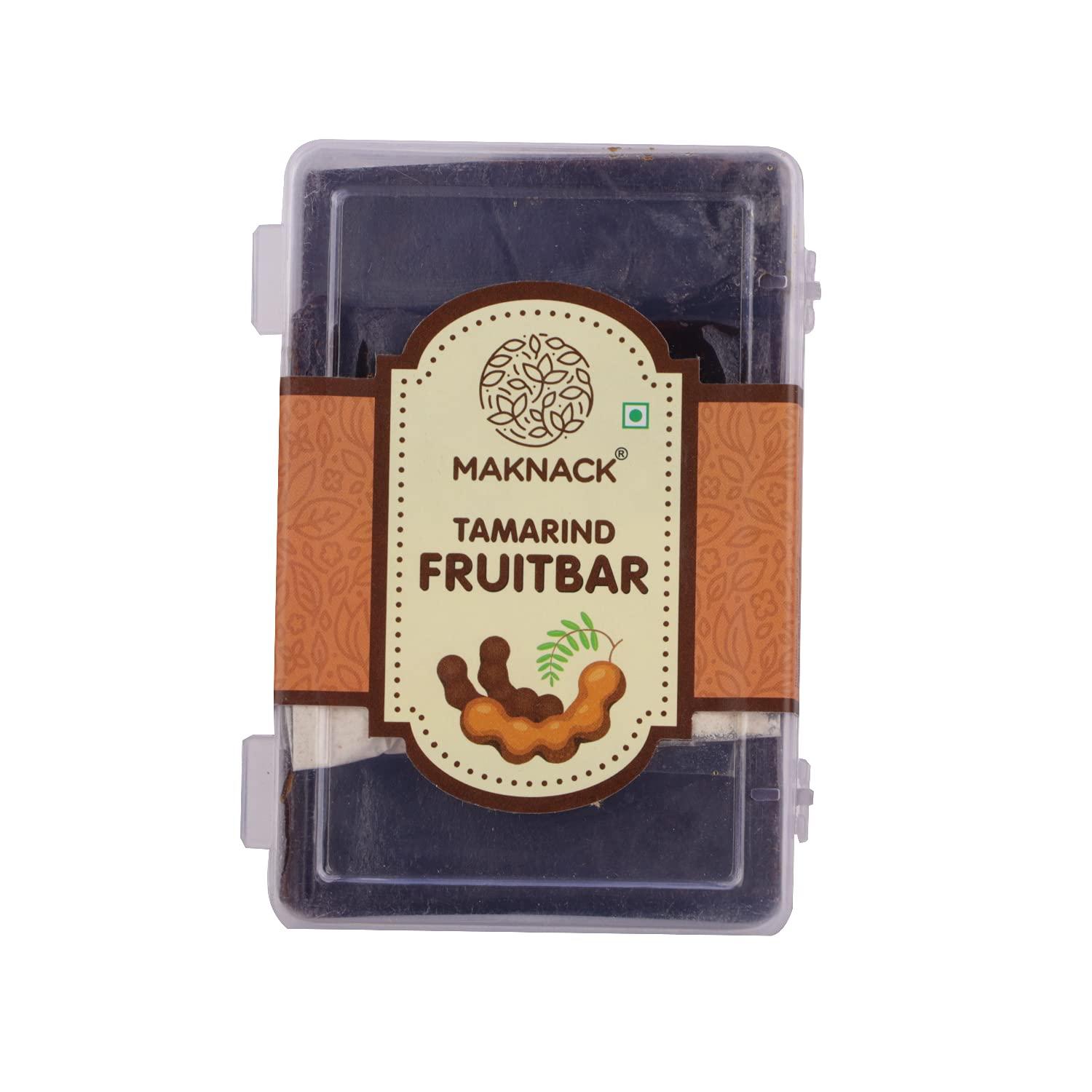 Maknack Maknack Tamarind Fruitbar | Imli Slice Bar | Healthy Fruit Snacks | Pack of 5 - 1000g