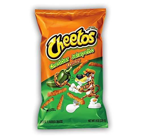 Doritos Doritos Cheetos Crunchy Cheddar Jalapeno (Imported), 226.8g (Pack of 2)