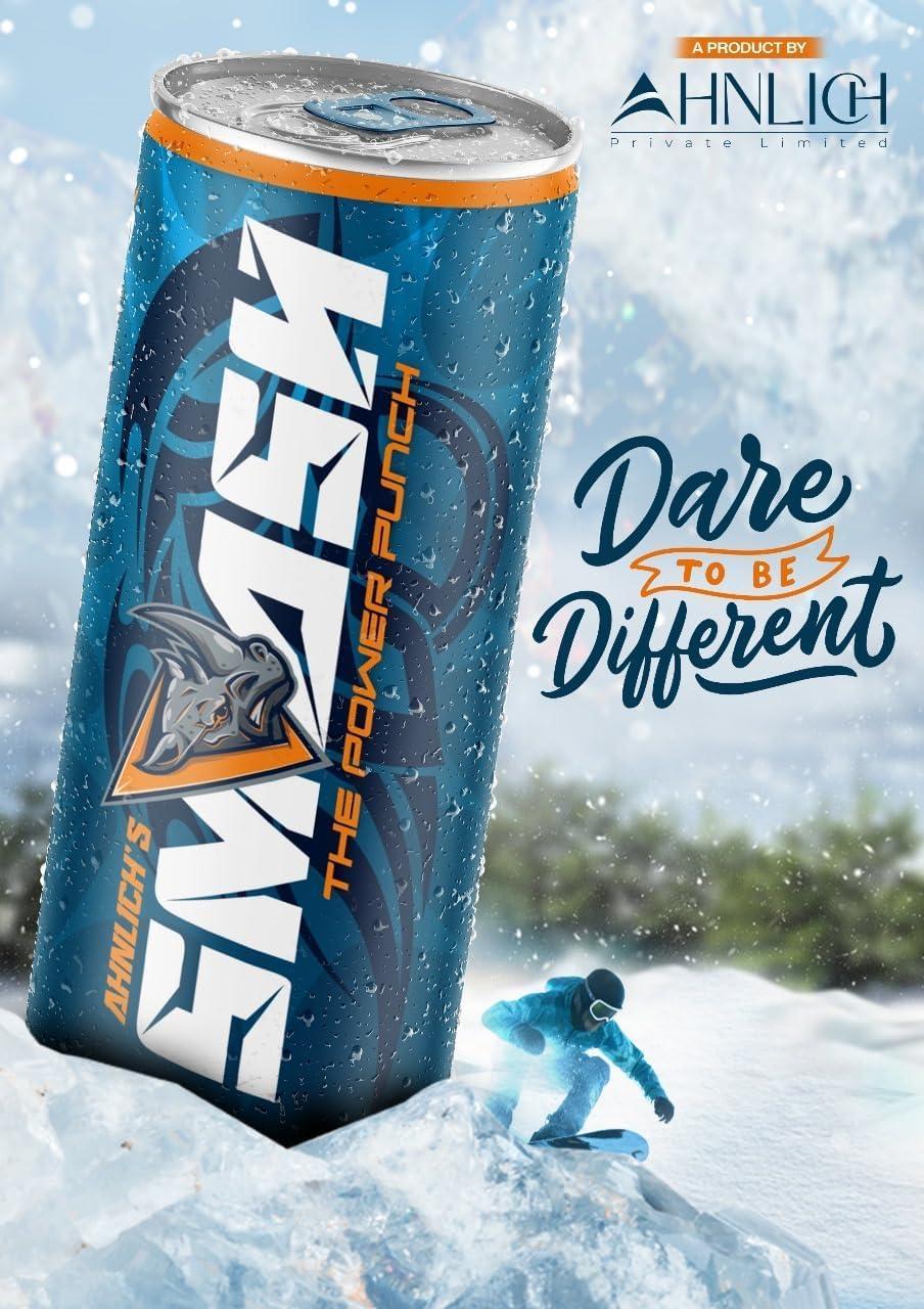 AHNLICH\'s SMASH Ahnlich\'s Smash Energy Drink | 250 ML Each | Pack of 12