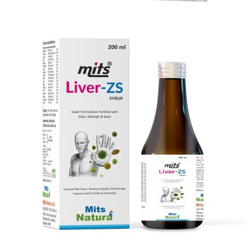 MITS NATURA Mits Liver-ZS syrup for Liver support & detox Ayurvedic Herbal syrup for Liver Support