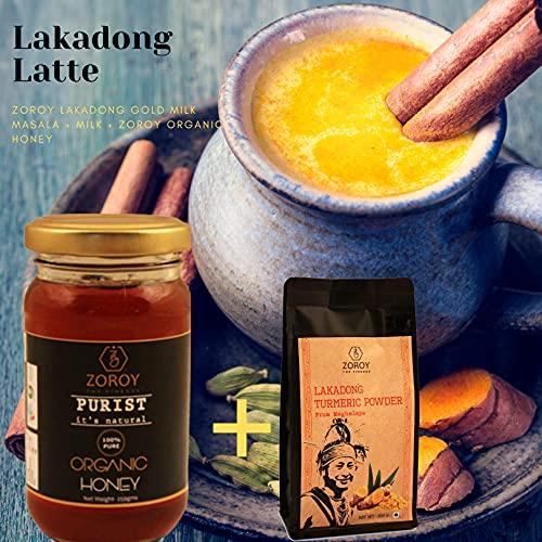 ZOROY THE FINESSE ZOROY THE FINESSE 100% Pure Honey | Organic Honey cultivated from Himalyas | Wild forest Honey | Best Honey for Family | Natural Honey | No Sugar adulteration | 250 Grams