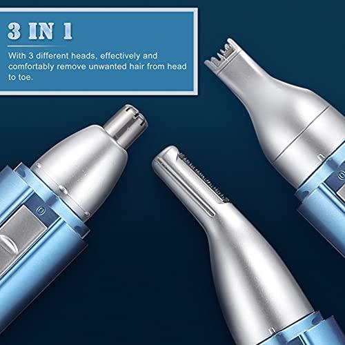 FOMIYES FOMIYES 1 Set Ear and Nose Hair Trimmer for Men USB Rechargeable Nostril Nasal Hair Vacuum Cleaning System Hair and Beard Clippers