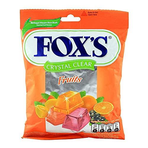Fox's Fox's Crystal Clear Fruits Pack of 3 Pouch, 3 x 90 g