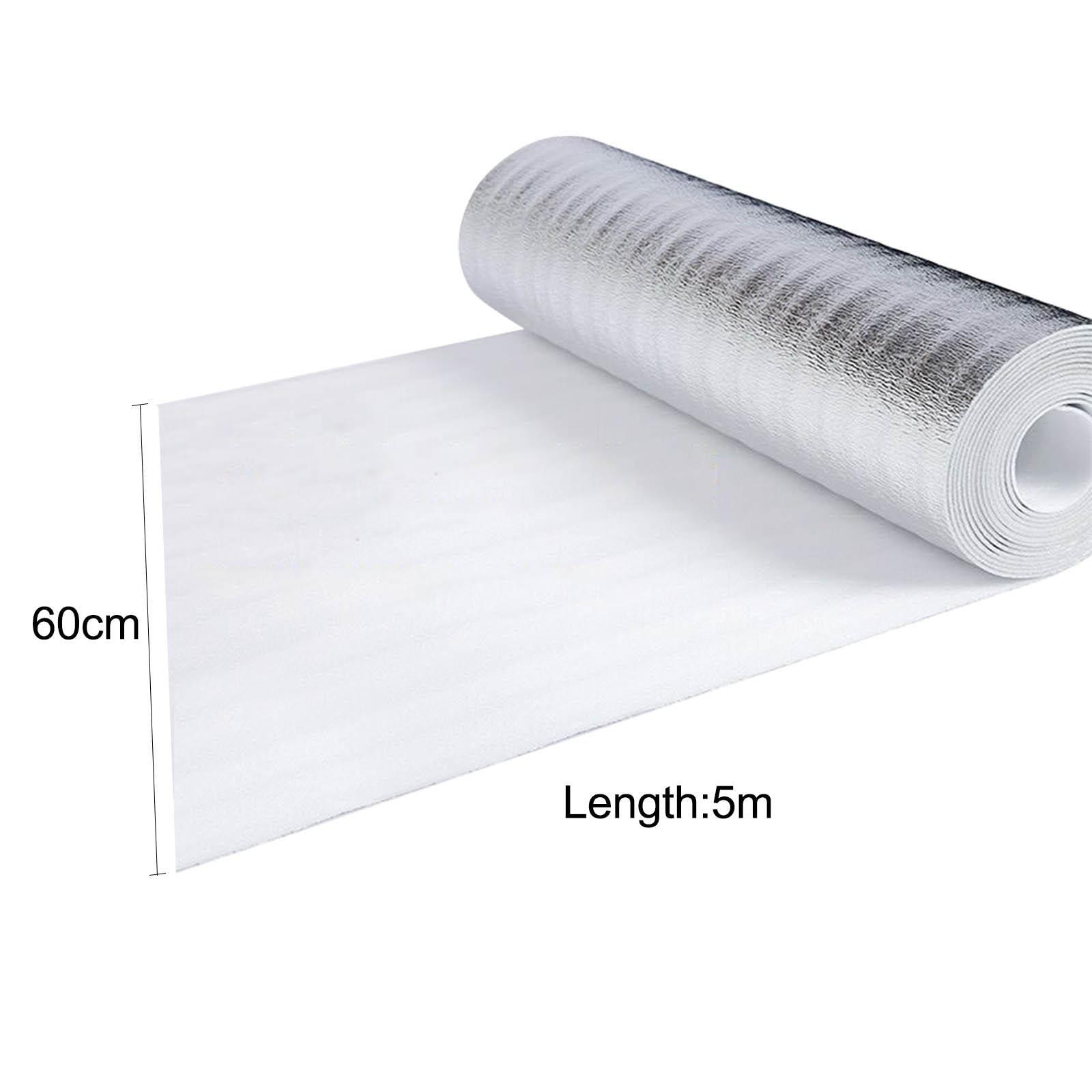 SECRET DESIRE SECRET DESIRE Insulation Foil Aluminum Foil Foam Pad Walls Winter Radiator Reflective Film 60cmx5M