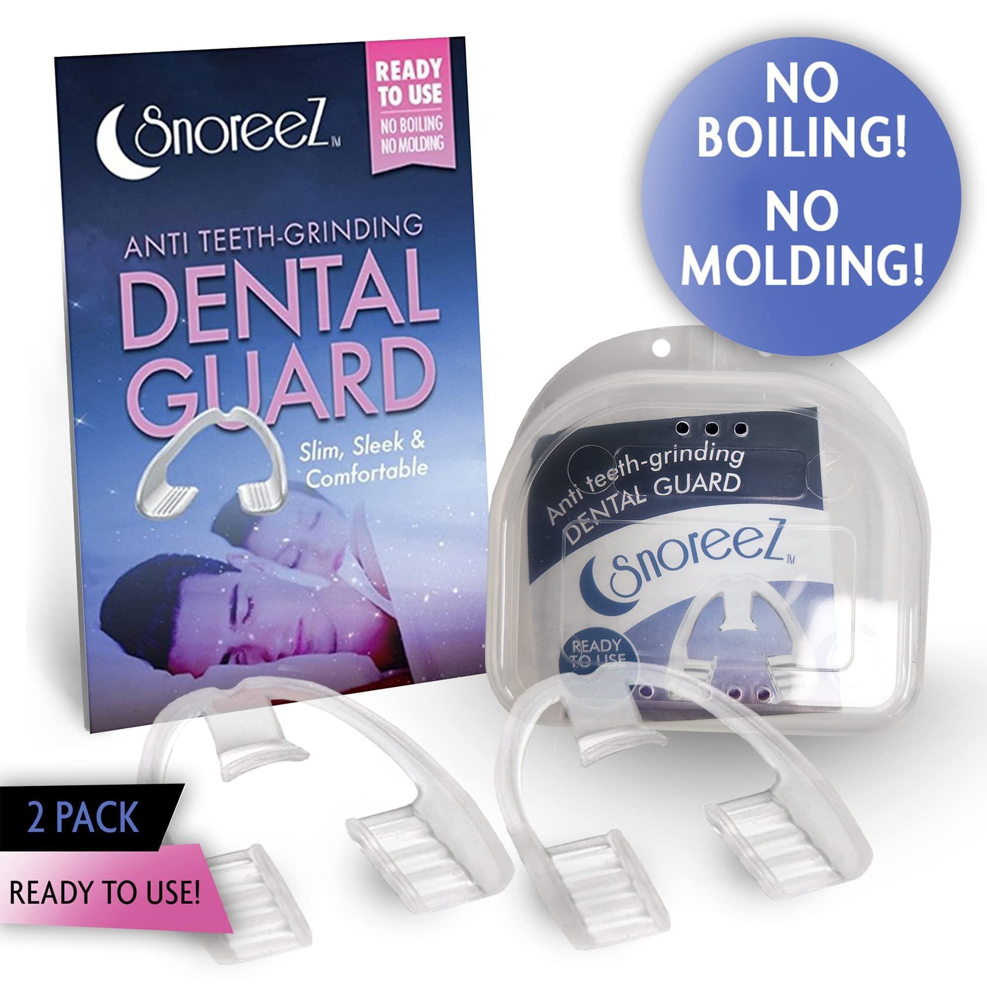 Ferenu Anti Teeth-Grinding Dental Guard-Ready to use-No Boiling or Molding, Slim, Sleek and Comfortable Works for Upper and Lower Jaw, relieves pain and corrects TMJ and Bruxism