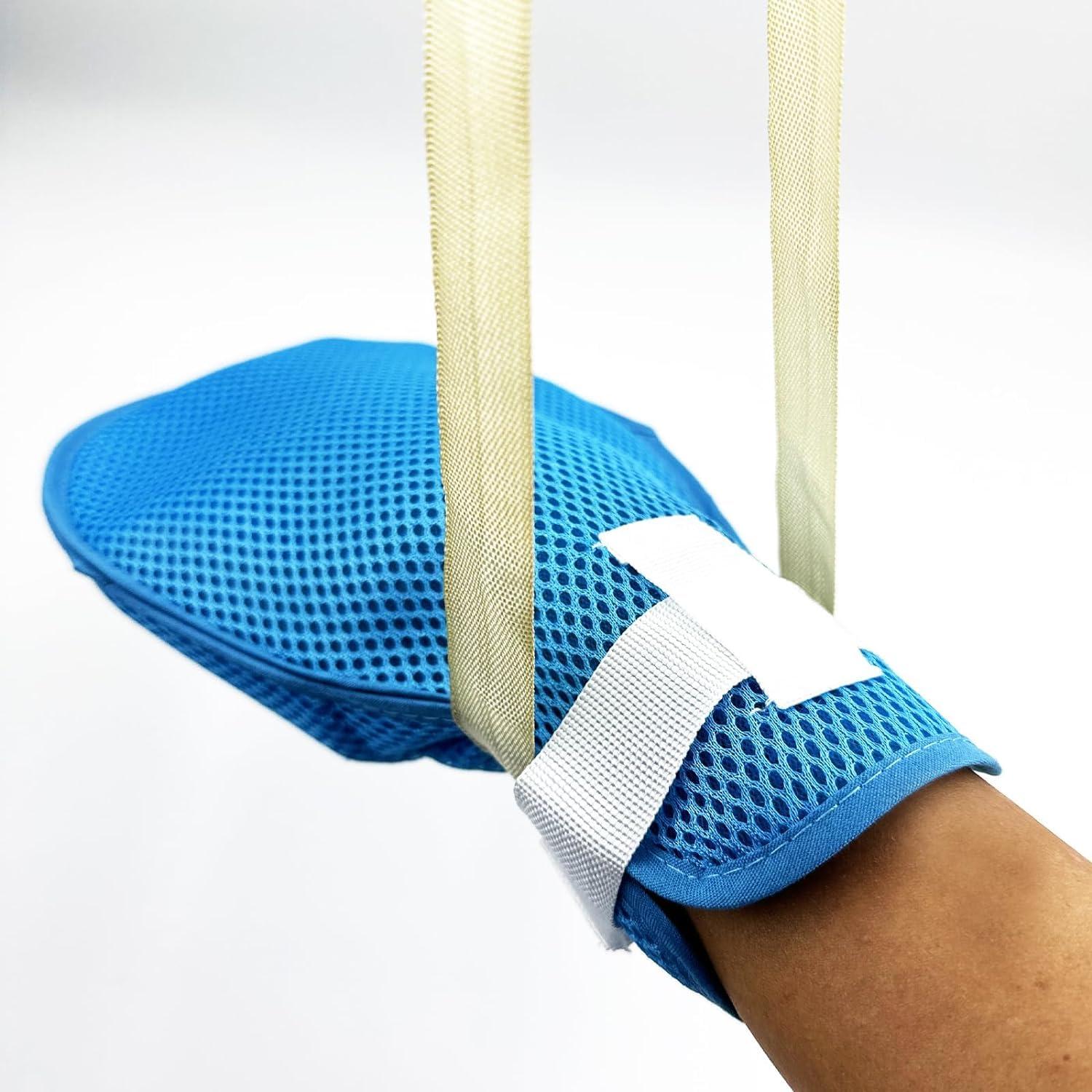 tradehub Trade Hub Safety Control Mitts Dementia Gloves - Medical Hand Glove Hospital Hands Restraints Prevent Finger Harm Fixed Gloves for Medical Restraints Patient for Elderly