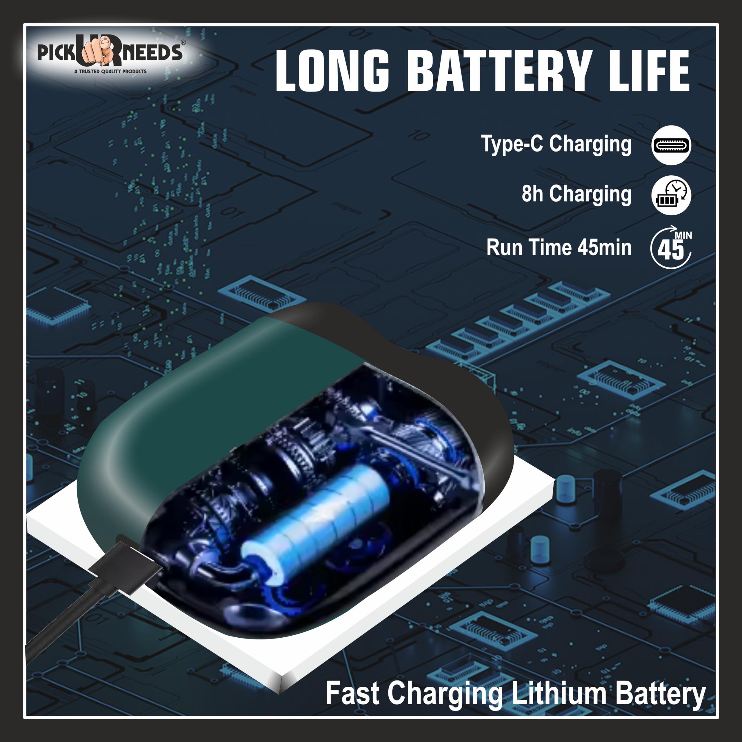 Pick Ur Needs Pick Ur Needs Professional Rechargeable Electric Mini Foil Shaver Beard Trimmer For Men Hair Cutting Cordless Razor Machine